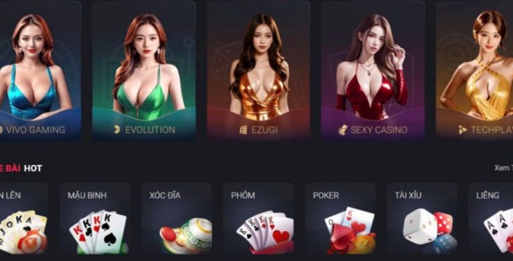 Các loại game cá cược hấp dẫn tại Live Casino